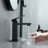 Single-Hole Single-handle Bathroom Faucet with Drain Assembly-97673133