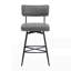 Ensemble de 2 tabourets de comptoir pivotants 26 po-118615473