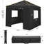 3m x 3m Pop Up Canopy Tent with 4 Removable Sidewalls 2.0-171353439