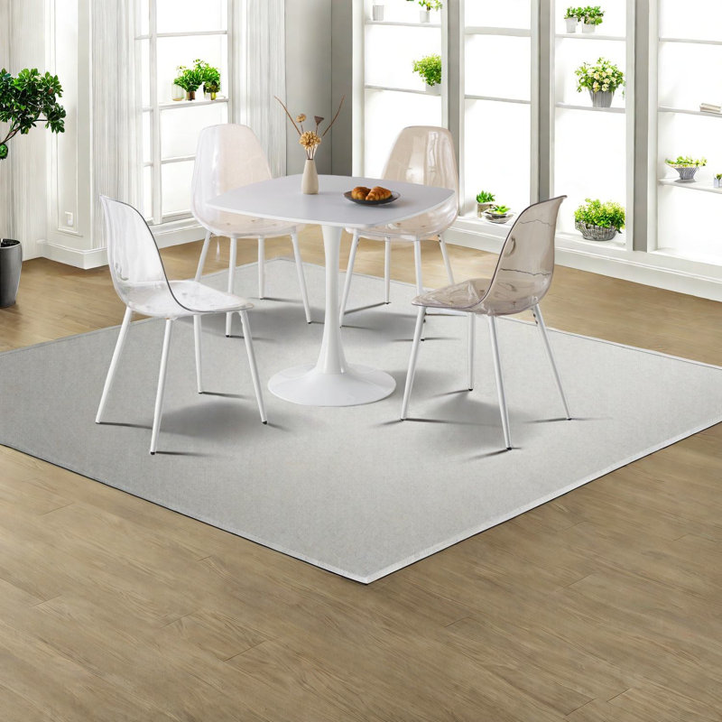 Ensemble de table de salle à manger moderne avec pieds en métal, style Mid-Century pour la cuisine et la maison
