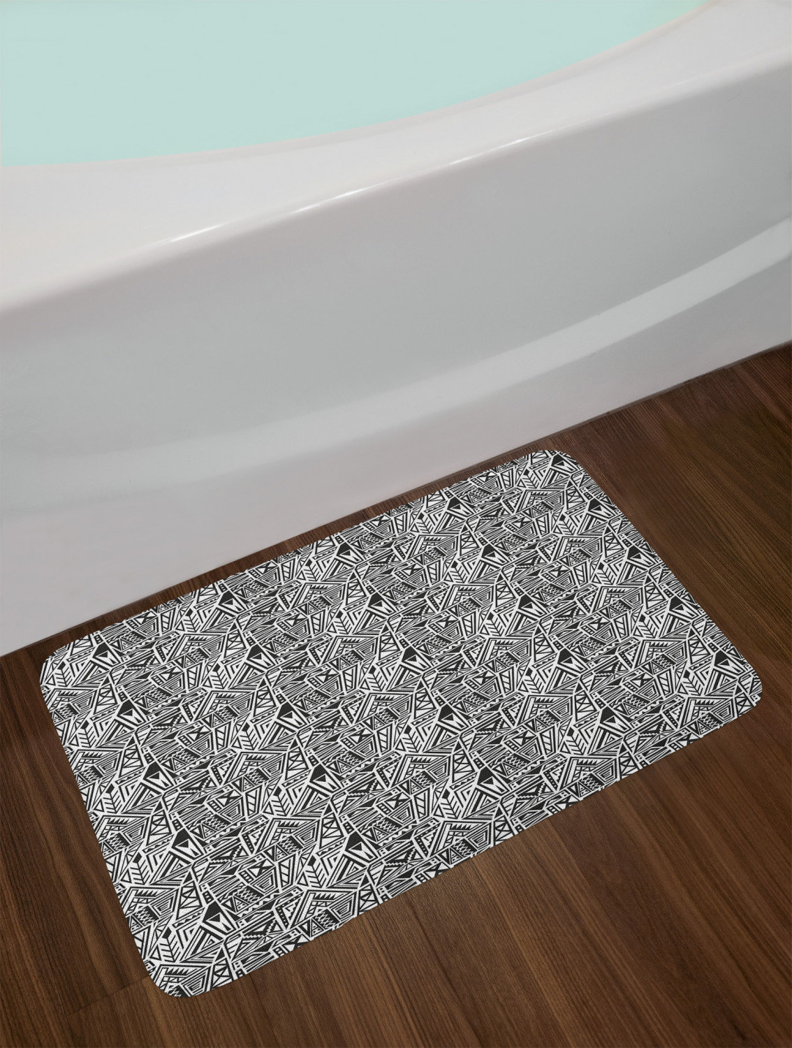 East Urban Home Tribal Bath Rug Wayfair