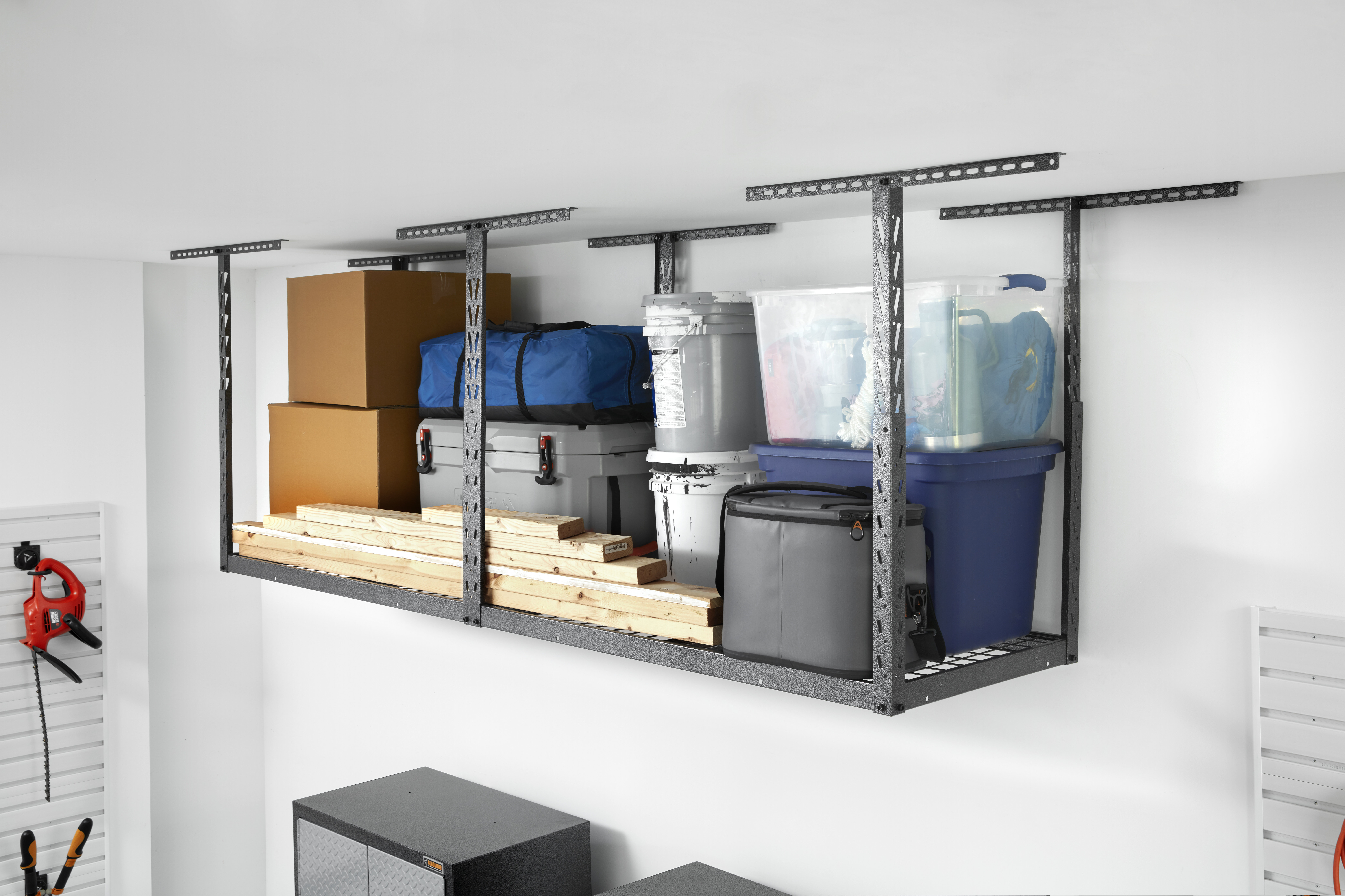 Garage Organizers, Overhead Storage, Shelving, & Wall Systems