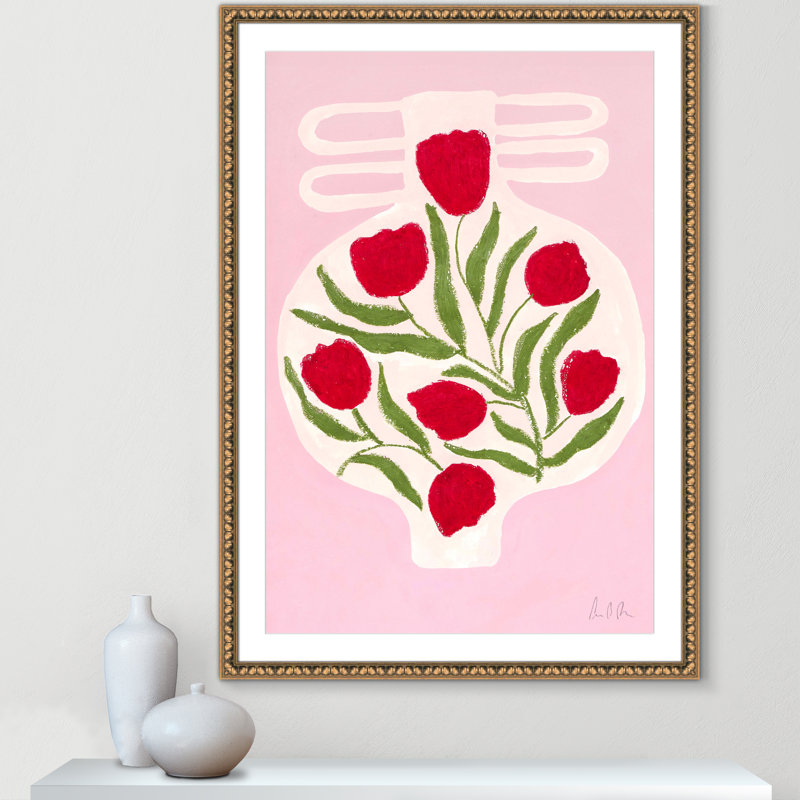 Vase n ° 02 imprimé par Camilla Bergqvist, H 48,5 po x l 34,5 po x P 1,125 po