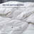 All Season White Goose Feather Down Comforter Duvet Insert-1481317997