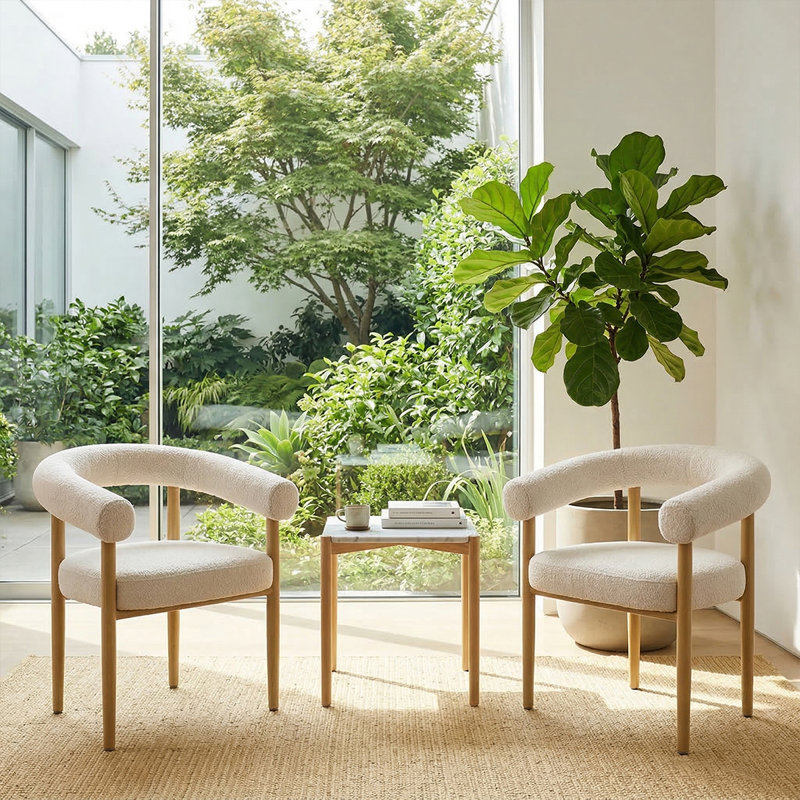 Fauteuil d'appoint rembourré Modern