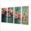 Fleurs de cerisier au réalisme vert printanier - Décoration murale fleur de cerisier - Art mural traditionnel-1599894140