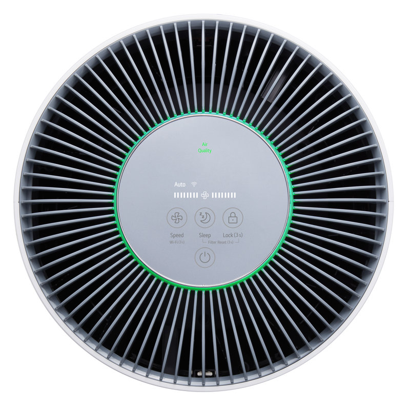 LG PuriCare 360 White NanoFiber True HEPA Air Purifier