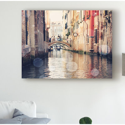 « venice bokeh xiv », reproduction de photo sur toile tendue