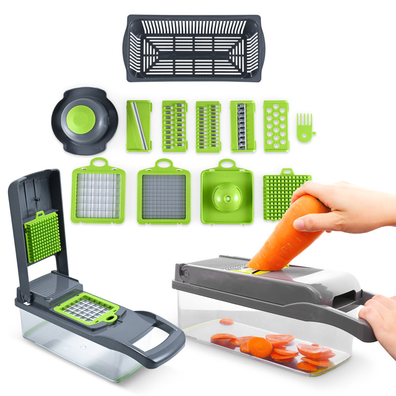 Coupe-légumes et hachoir 10 en 1