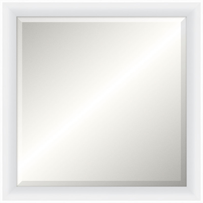 Summercove Solid Wood Mirror, Square, 26" x 26"