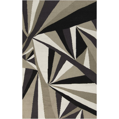 Voyages Wool Abstract Indoor Rug