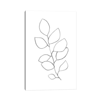Botanical Minimal Line - Print on Canvas