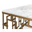 Brass Gate Solid Wood Coffee Table