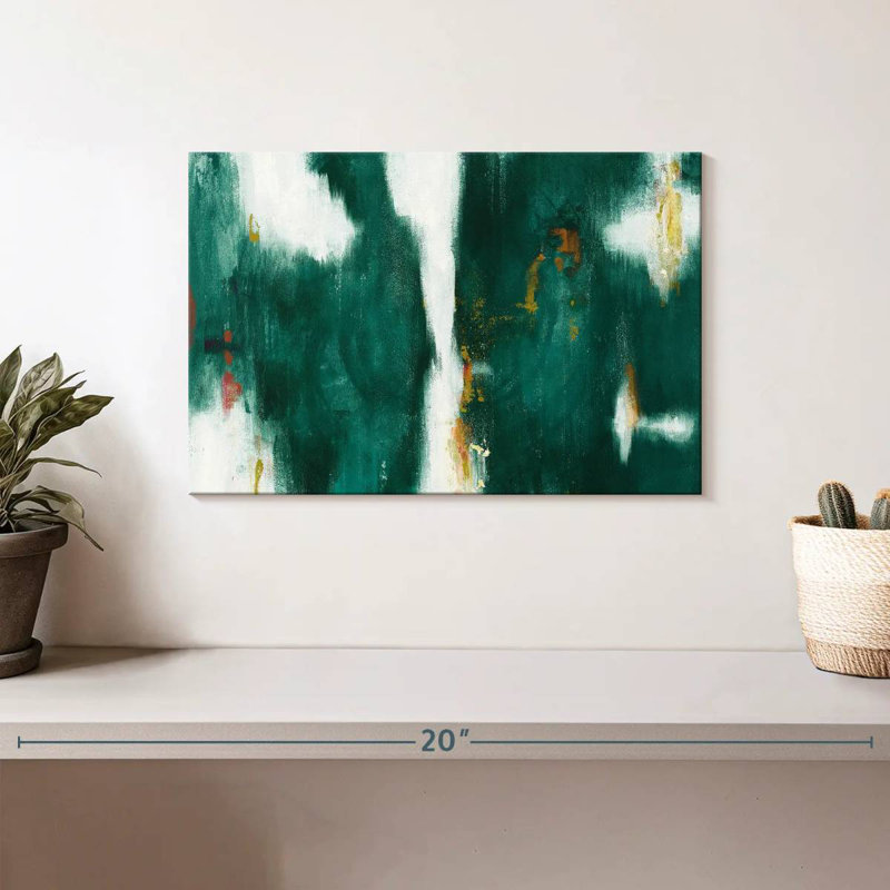 Avery Green Texture, 8" H x 12" W