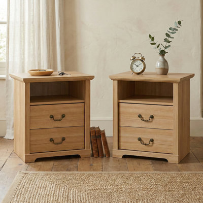 Keaton 2-Drawer Nightstand