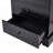 Storage Cabinet With 2 Doors And 4 Drawers, Adjustable Shelf, MDF Board With Painted Finish-1367784560