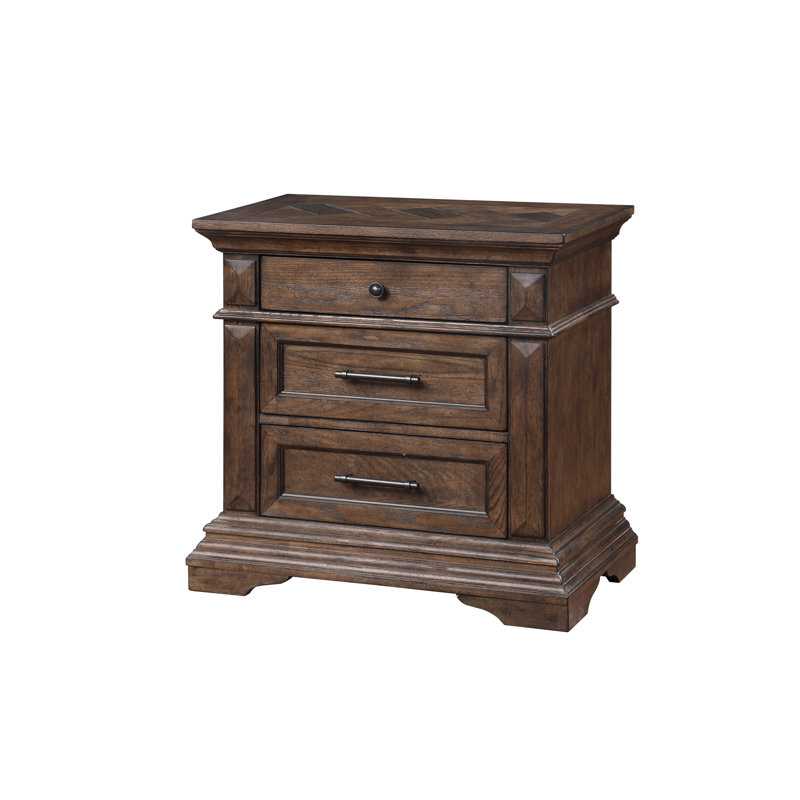 Kerr 3 Drawer Nightstand