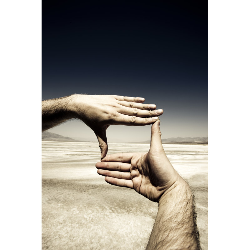 Cadre photo mains par Mlenny, H 36 po x l 24 po