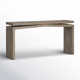 Henn Solid Wood Console Table