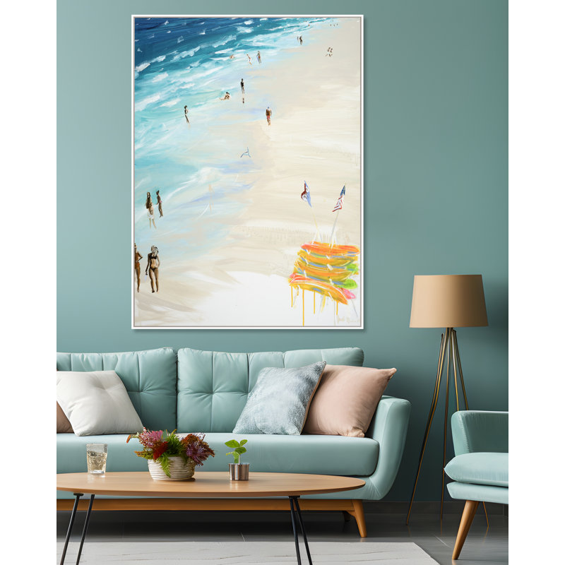 Kayak Stand Print by Joe Davis