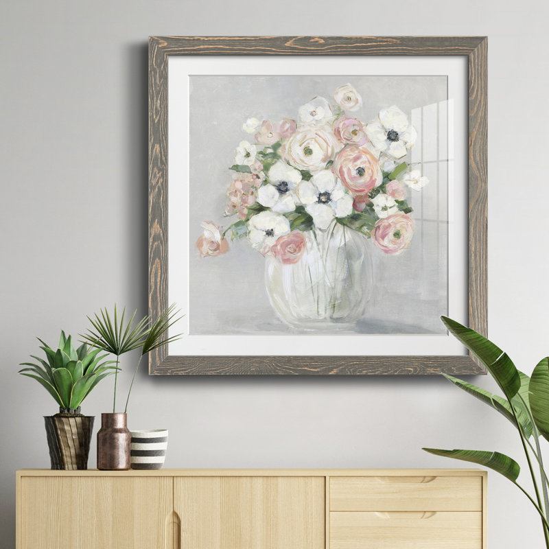 " Hello Fall ", 35.5" H x 35.5" W x 1.5" D, Gray Framed