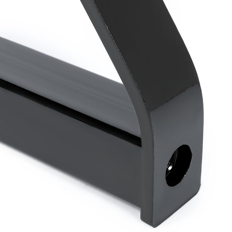 Category 1 3-Point Hitch Drawbar Adapter, 5cm Square Trailer Receiver with Dual Suitcase Weight Brackets, Fully Welded Rustproof Powder Coated Steel