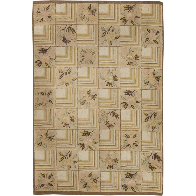Vintage One-of-a-Kind Rectangle 5'9" X 8'1" Area Rug