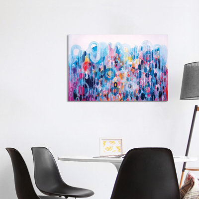 Finally We Meet By Misako Chida - Wrapped Canvas Painting by Misako Chida - Wrapped Canvas Painting