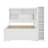 Twin Size Wood Daybed With Storage Shelves, USB And Trundle-107510390
