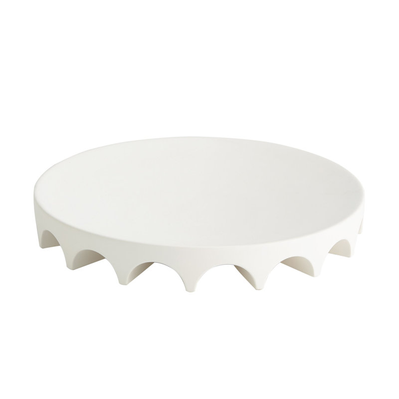 Arches Tabletop Pedestal, 2.50" H x 18.25" W x 18.25" D