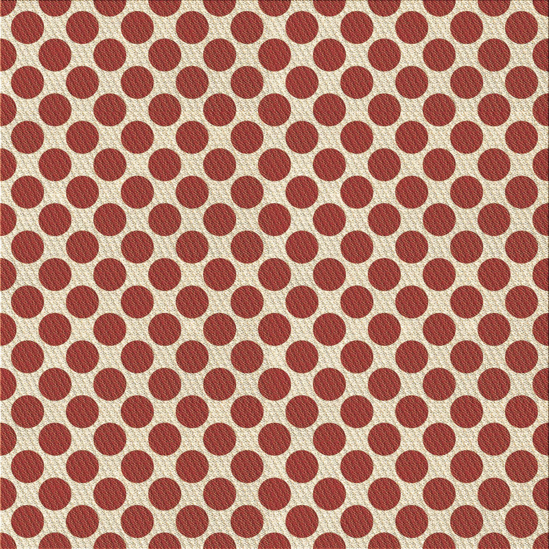 Tapis brun tissé à la machine, Carré 5 pi