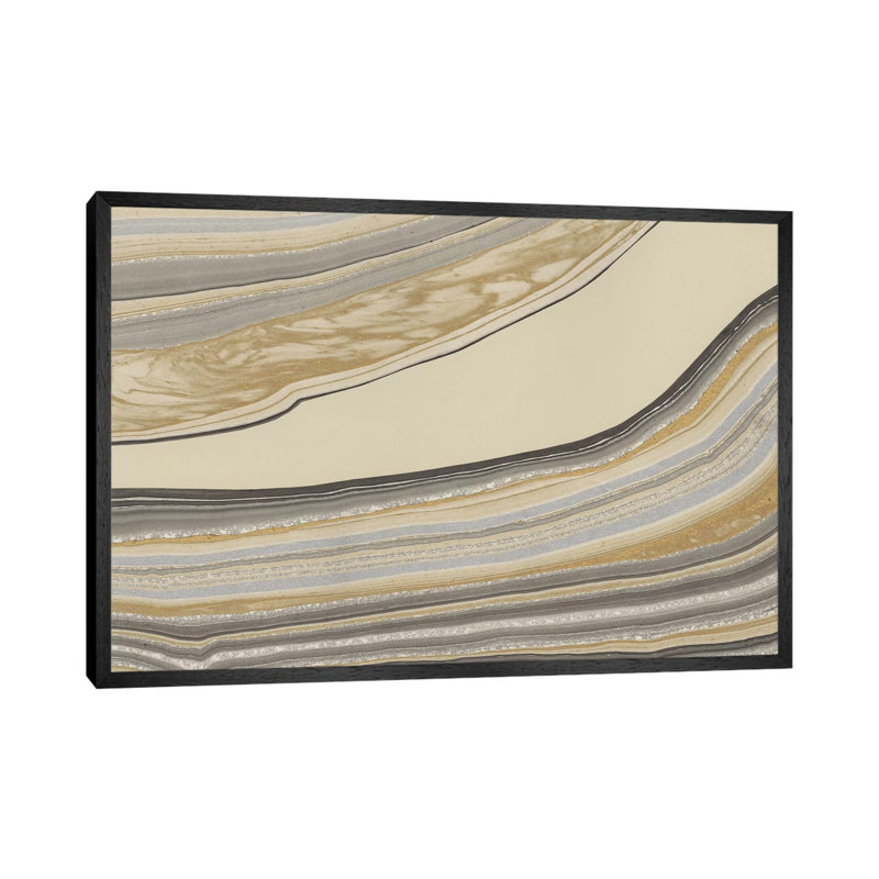 Cross Sections IV by Renée Stramel - Gallery-Wrapped Canvas Giclée on Canvas, 101.6 cm H x 66.04 cm W, Black Framed