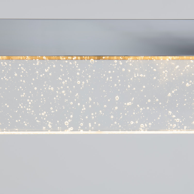 Alfie-James 1 - Light Chrome LED Sphere Pendant