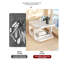 Rangement de bureau en plastique Kyeann