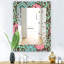 Miroir mural en fleur 26-40101170