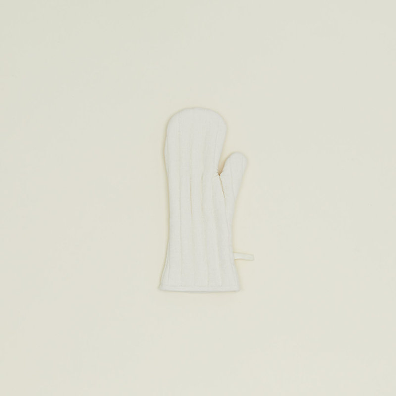 Hawkins New York Linen Oven Mitt, Ivory