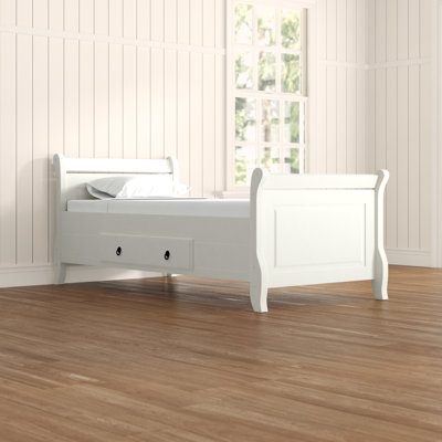 Eva Solid Wood Ottoman Storage Bed