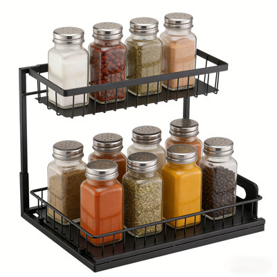 Double-tier Deep-pull-out Sink Cabinet With Under-sink Storage