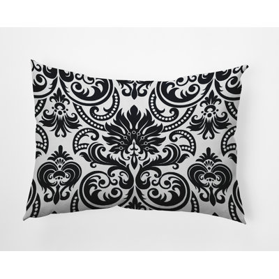 Floral Outdoor Reversible Throw Pillow