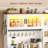 Tierone Baker''s Rack, Coffee Bar Cabinet, Farmhouse Microwave Stand With Wine Rack, Storage Drawer And 8 Hooks, Bakers Racks For Kitchens With Storage-43946944