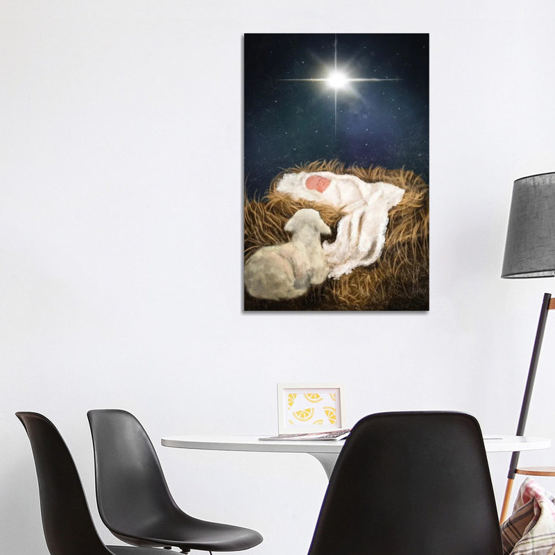 «O Come Let Us Adore him», reproduction d'art sur toile tendue, H 40 po x l 26 po, Wrapped Canvas, Does Not Apply