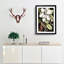 A Laurel Magnolia Tree by Mark Catesby - Picture Frame Painting Print on MDF-55629781-55629780