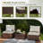Naveena 2-Person 3-Piece Wicker Seating Group with Glass Top Table-1549841143
