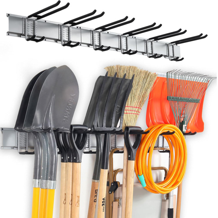 Loochmee Wall Mount Tool Storage Rack 