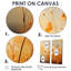 Chabut - Ensemble de 2 reproductions d'art sur toile orange-114715306-114715307-114715308