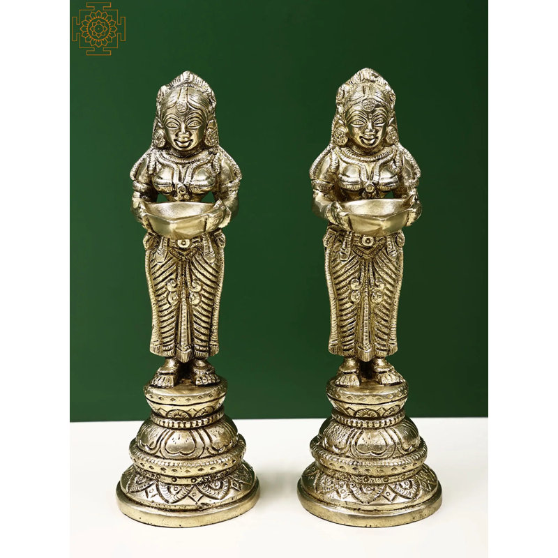 Ensemble de 2 figurines Lakshmi
