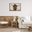 «Longhorn with Piercing Gaze», art mural encadré flottant par Dakota Diener-678002556-678002559
