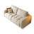 White 100% Polyester Modular Sofa Cushion Couch-109043415