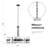 Jackeline 31.1" W 8-Light Crystal Drum Chandelier-1262035193
