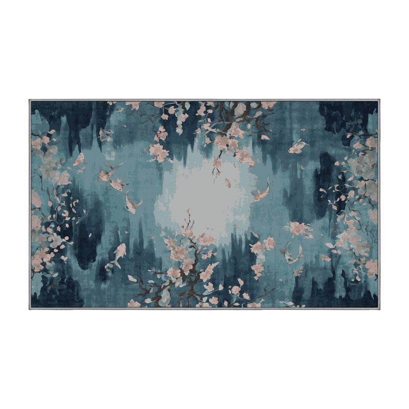 Tapis gris lavable à la machine, Tapis de couloir 2 pi x 4 pi
